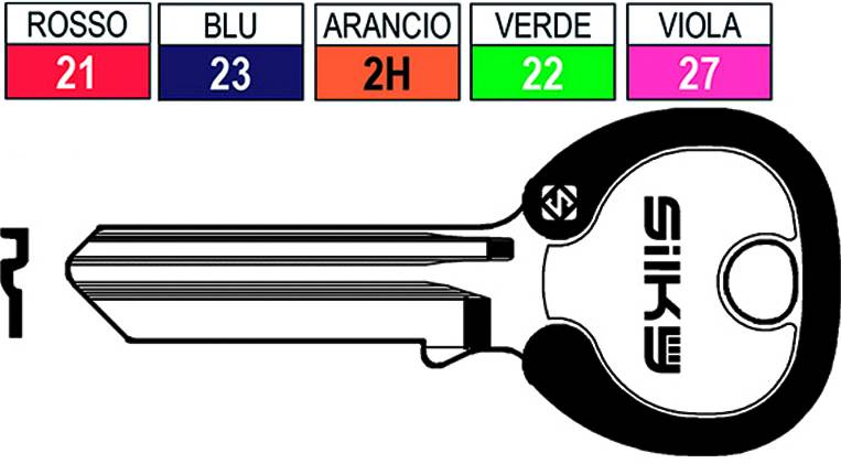CHIAVE SILCA SILKY MERONI