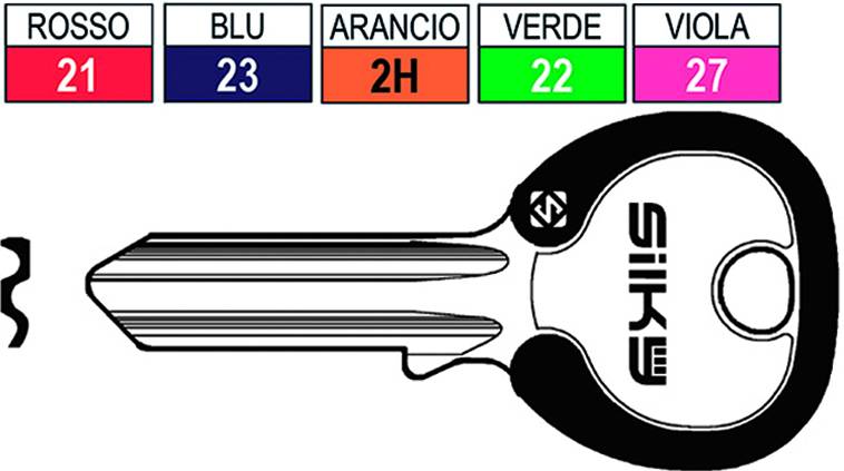 CHIAVI SILCA SILKY UNIVERSAL