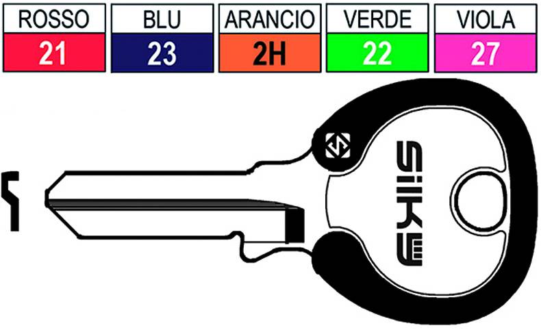 CHIAVI SILCA SILKY VIRO