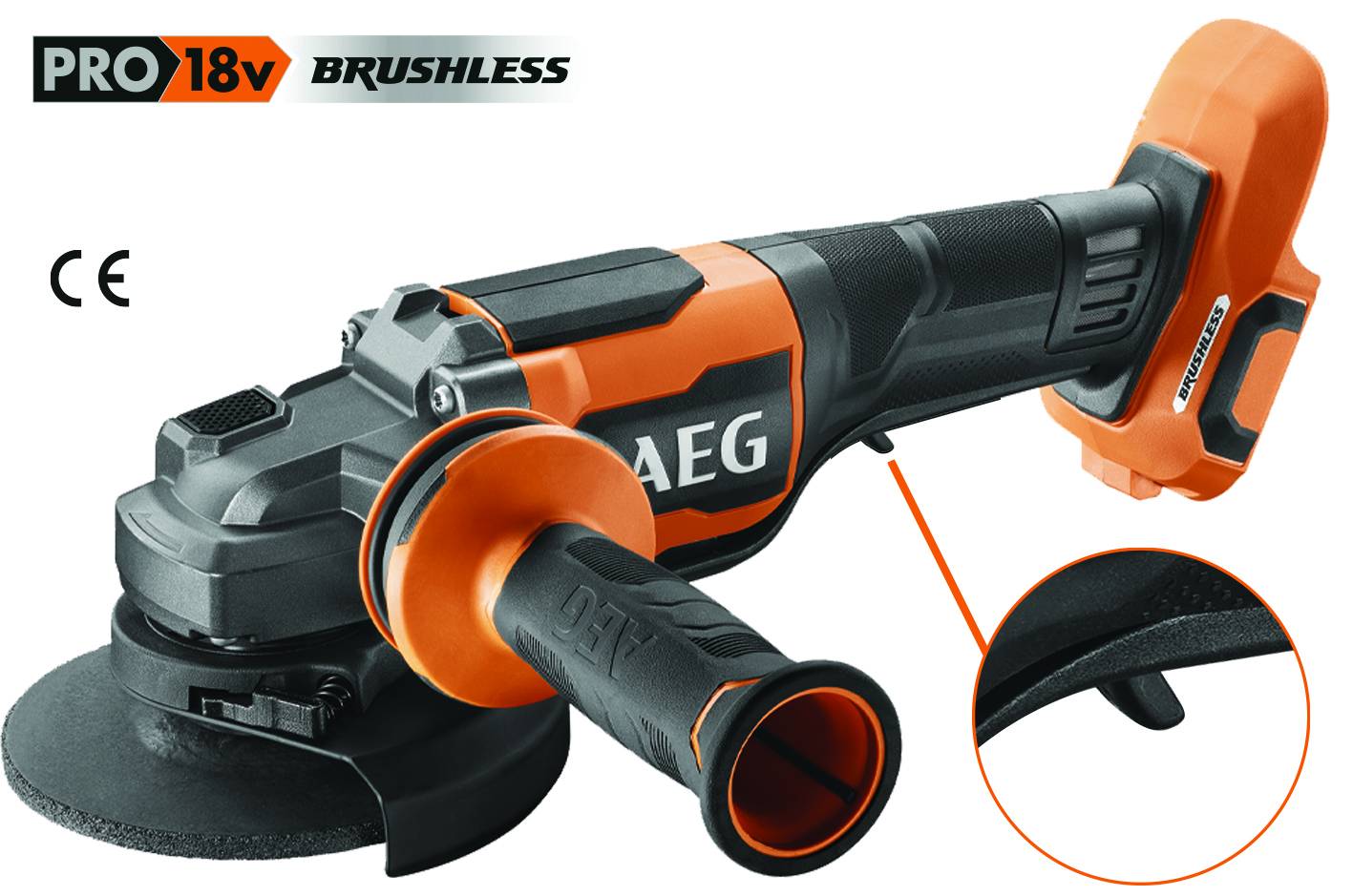 SMERIGLIATRICE 125 BRUSHLESS 18V