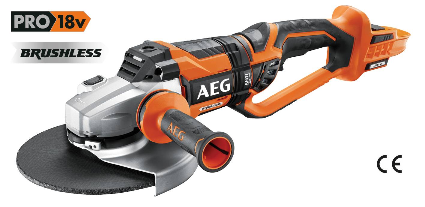 SMERIGLIATRICE 230 BRUSHLESS 18V