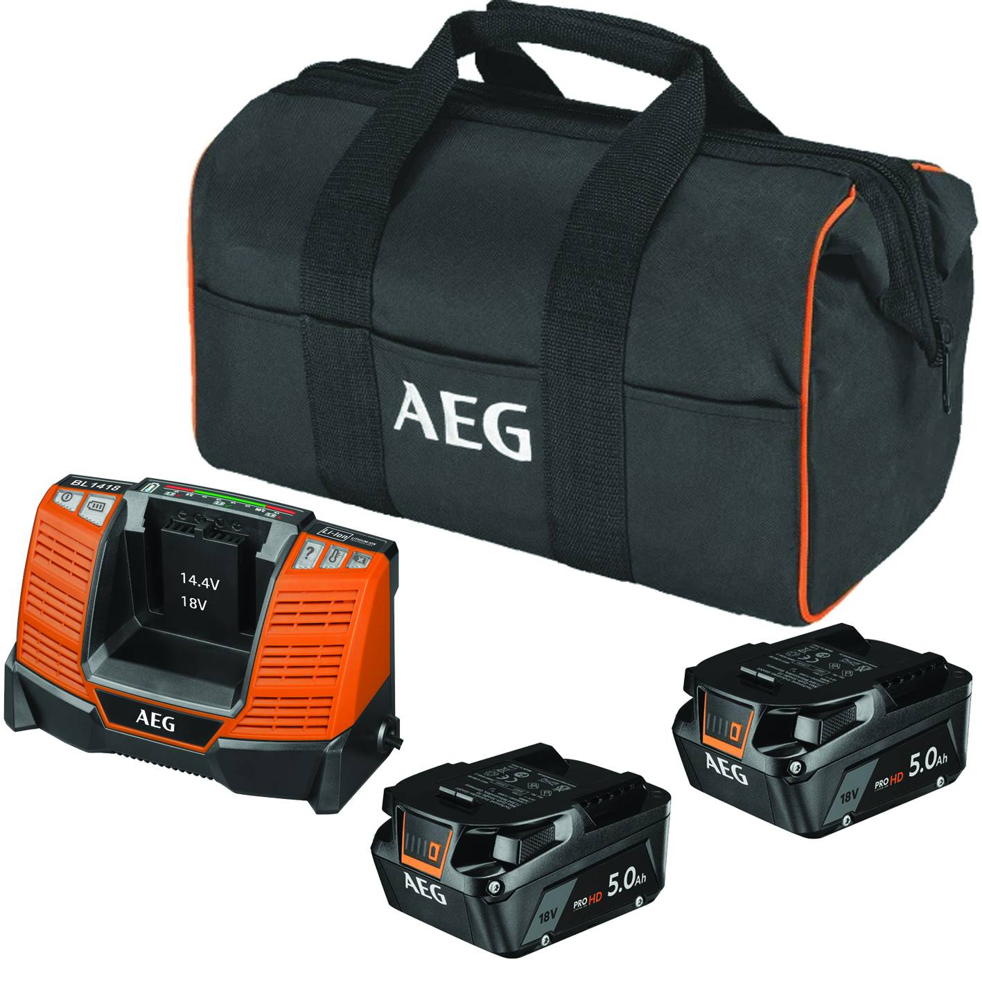 KIT ENERGIA 1 BATTERIE E CARICABATTERIE