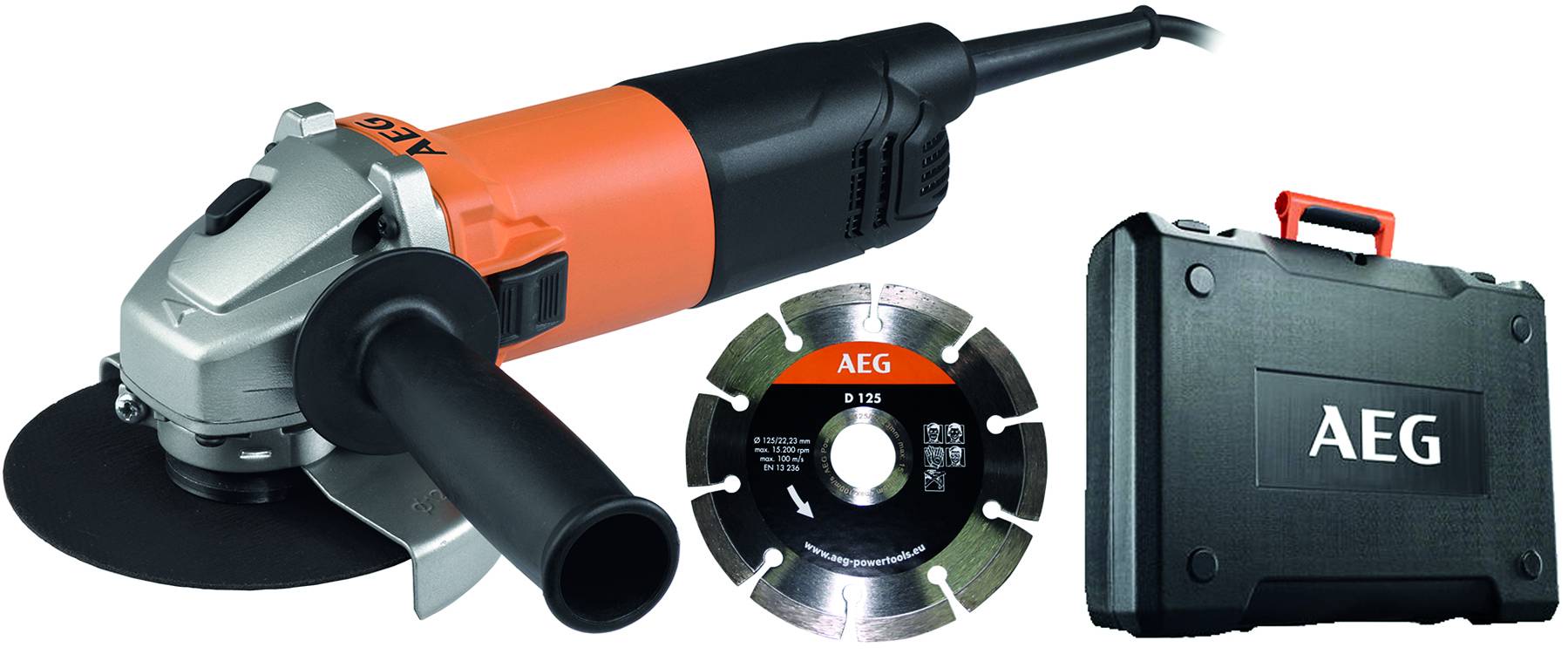 SMERIGLIATRICE ANGOLARE 125 WATT 800 KIT