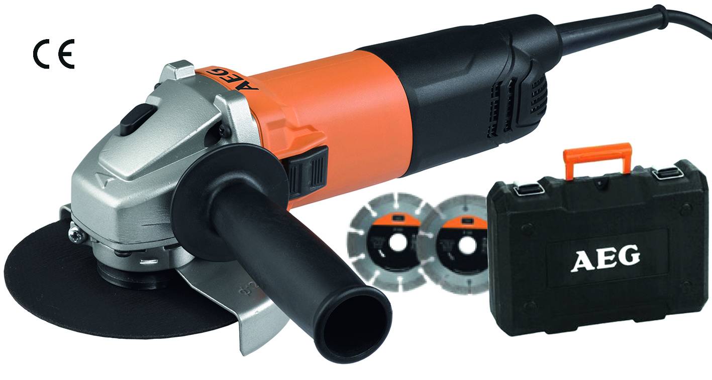 SMERIGLIATRICE 125 800 WATT VALIGETTA