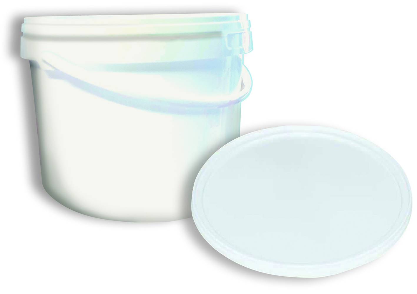 SECCHIO PLASTICA BIANCO PICCOLO