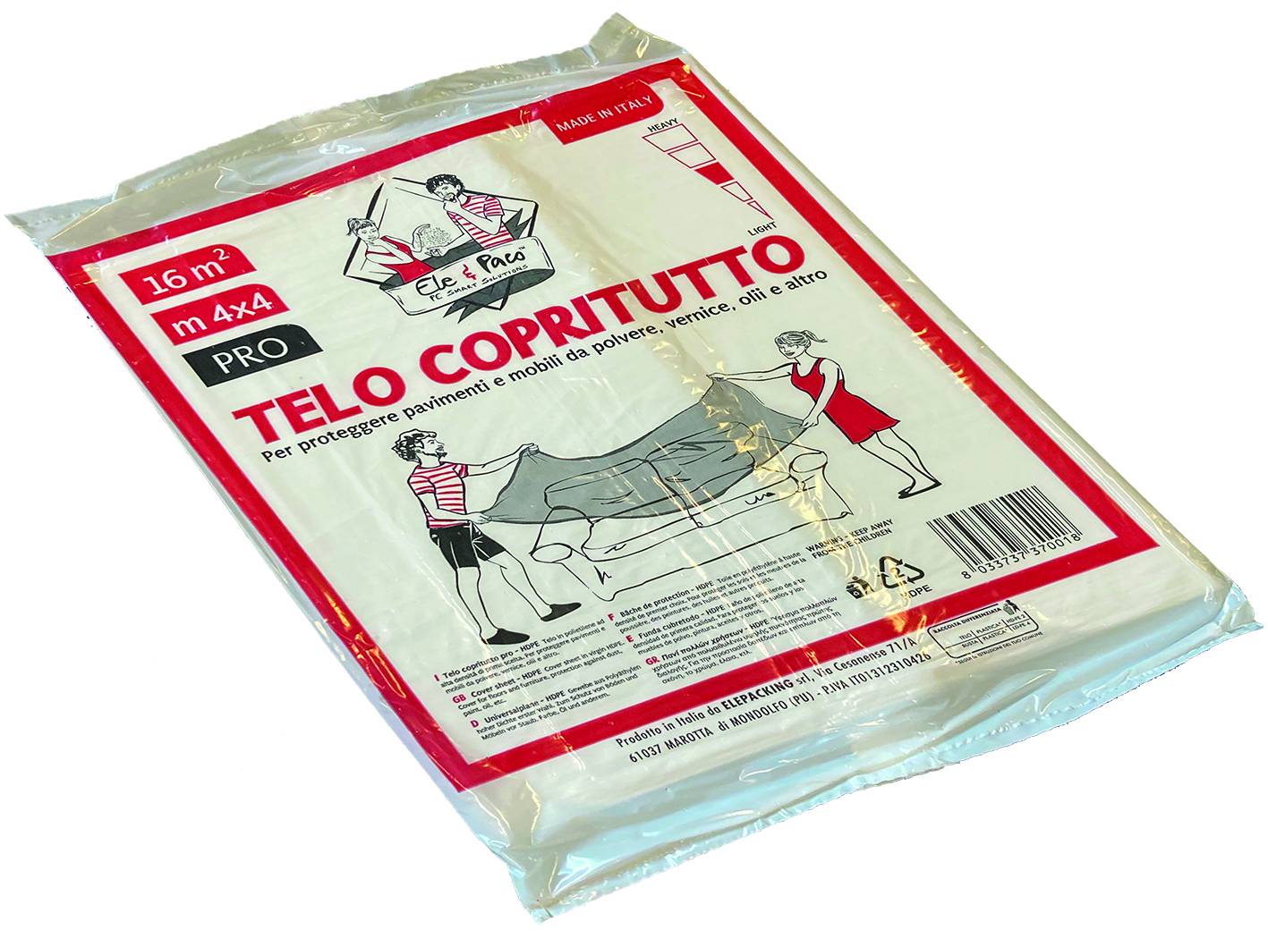 TELO COPRITUTTO PRO 110 GRAMMI