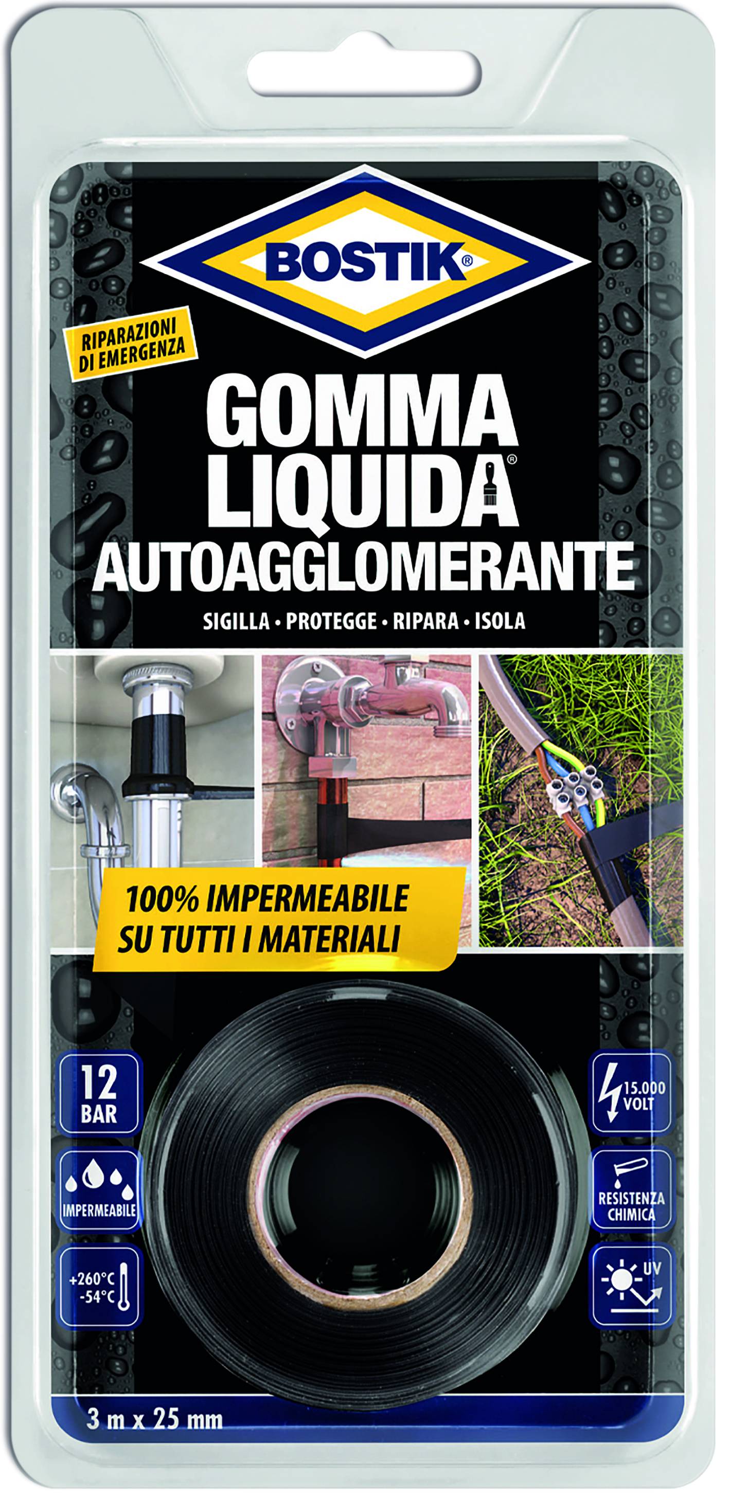 BOSTIK GOMMA LIQUIDA AUTOAGGLOMERANTE