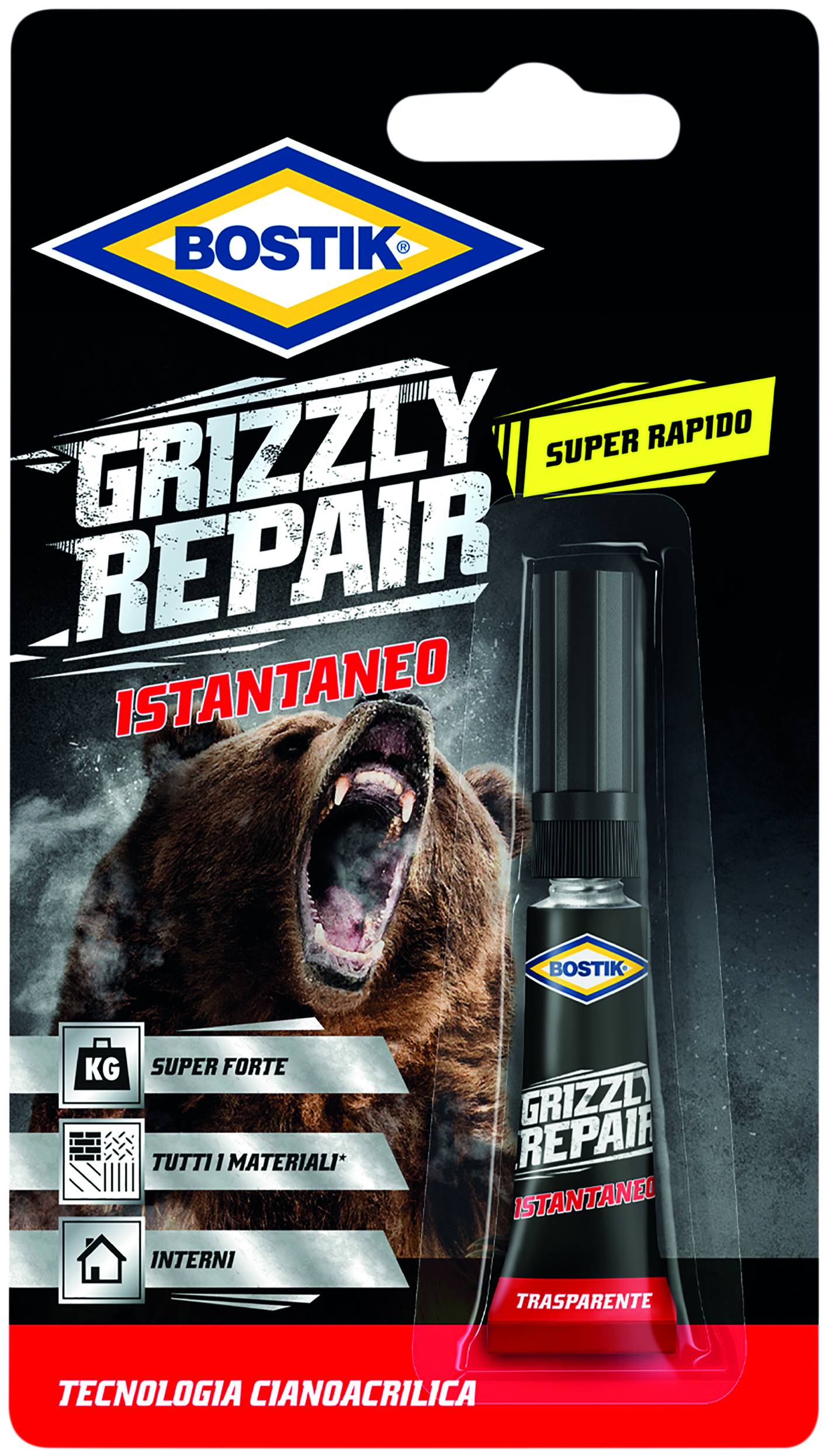 BOSTIK SUPER GRIZZLY REPAIR ISTANTANEO