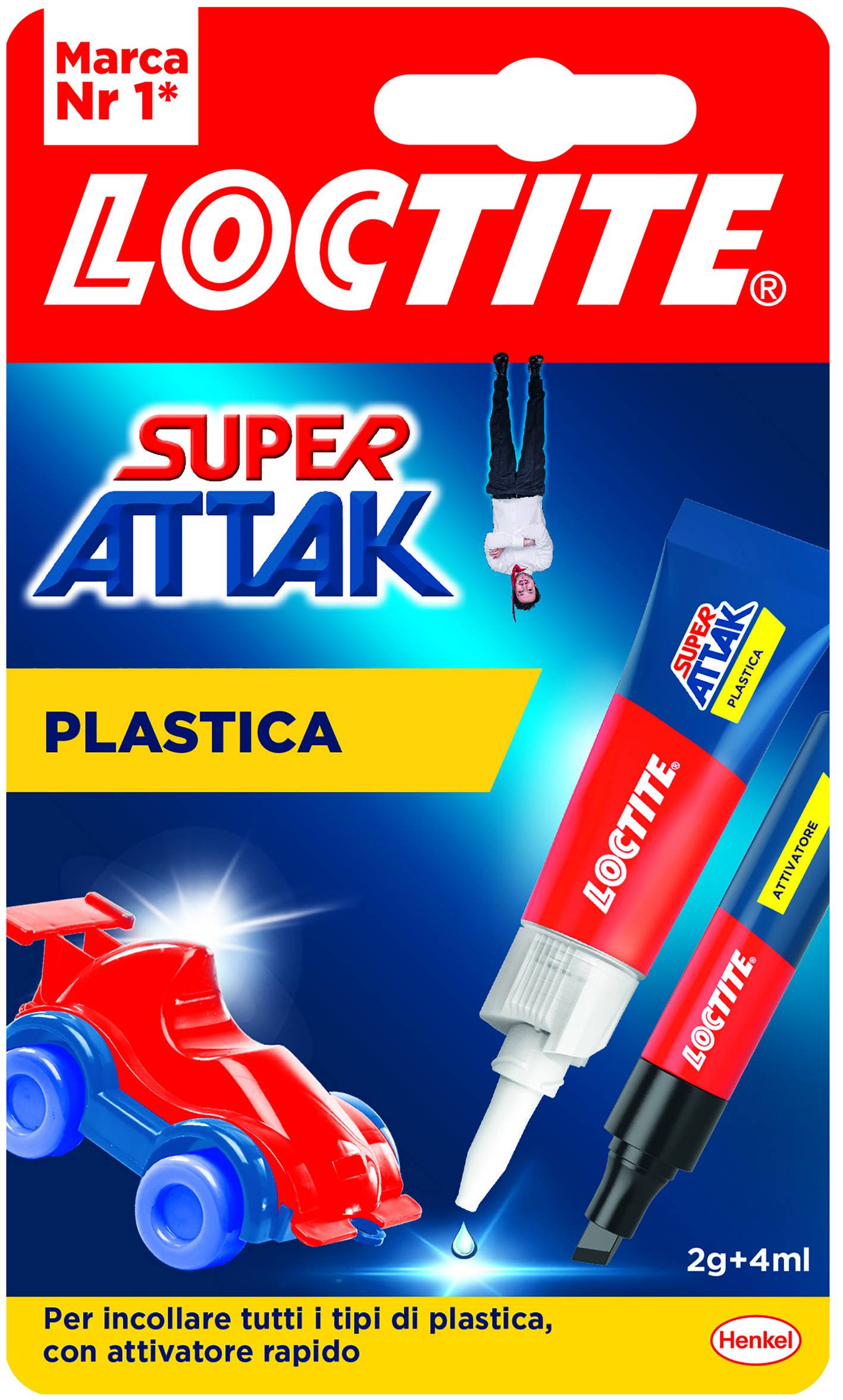 LOCTITE SUPER ATTAK PLASTICA 2G 4 ML
