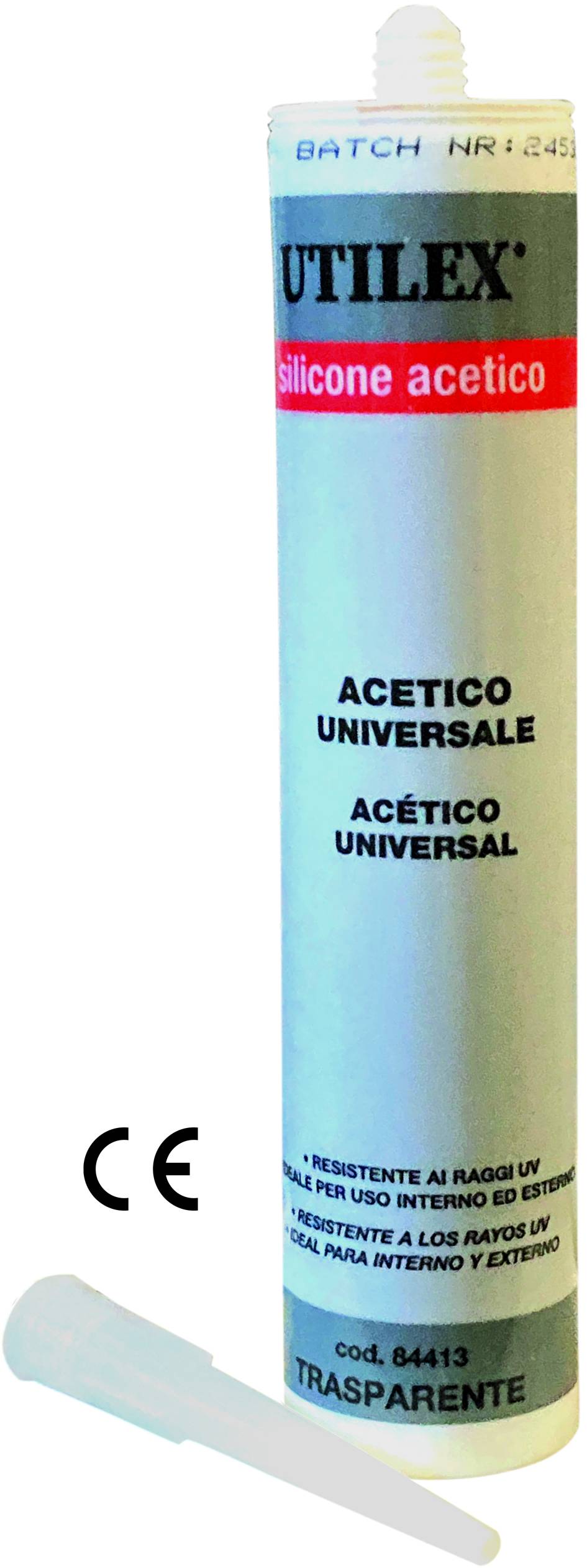 SILICONE ACETICO TRASPARENTE