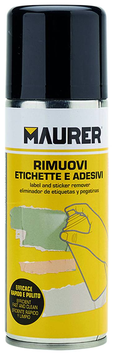 RIMUOVI ETICHETTE E ADESIVI
