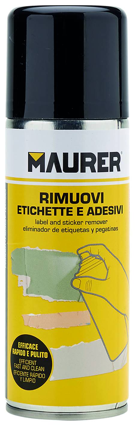 RIMUOVI ETICHETTE E ADESIVE SPRAY