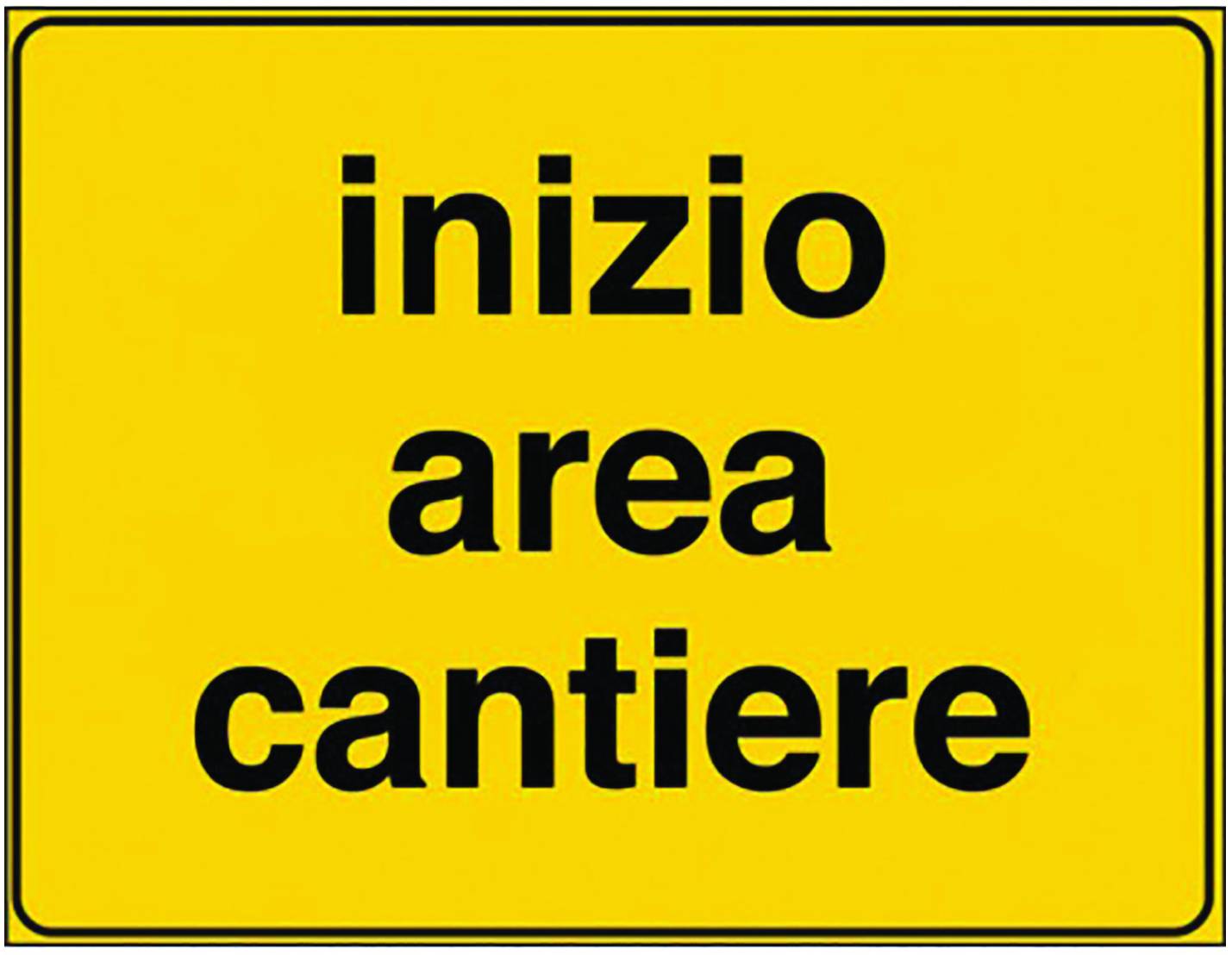 CARTELLO INIZIO CANTIERE