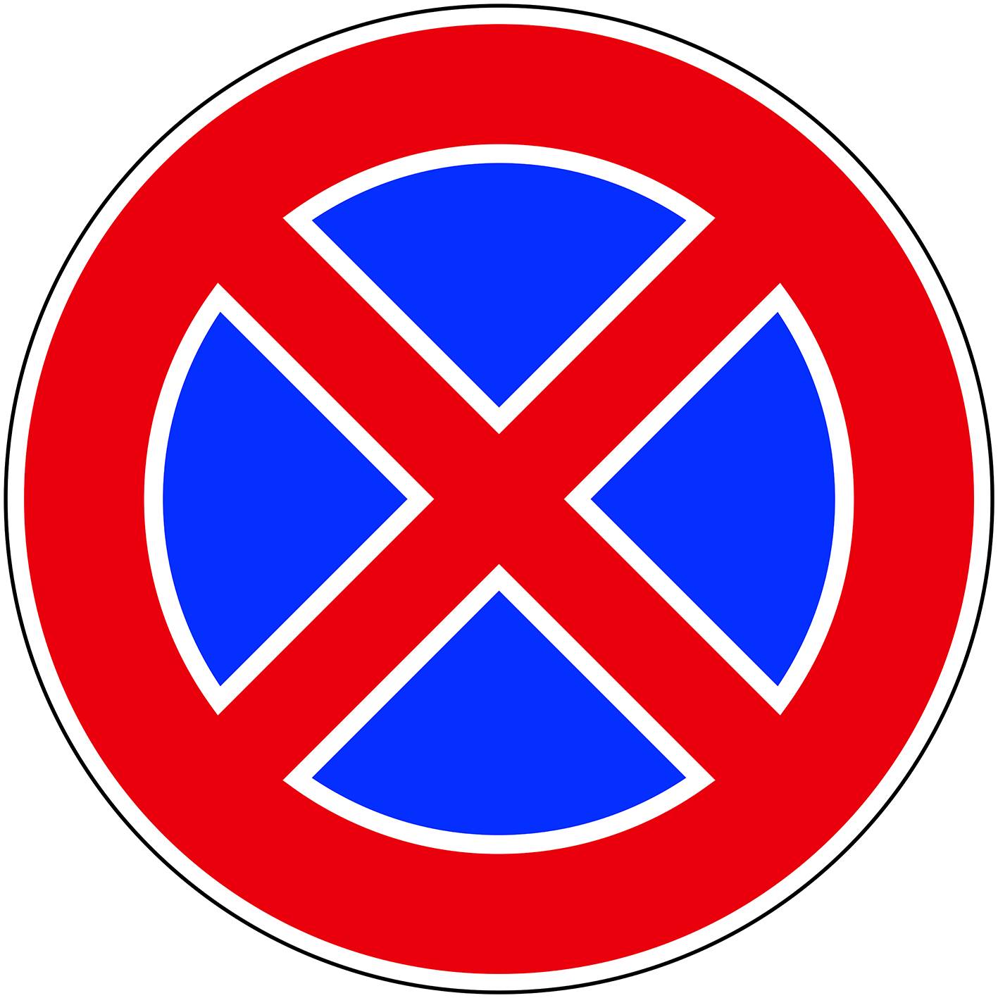 CARTELLO DIVIETO DI FERMATA