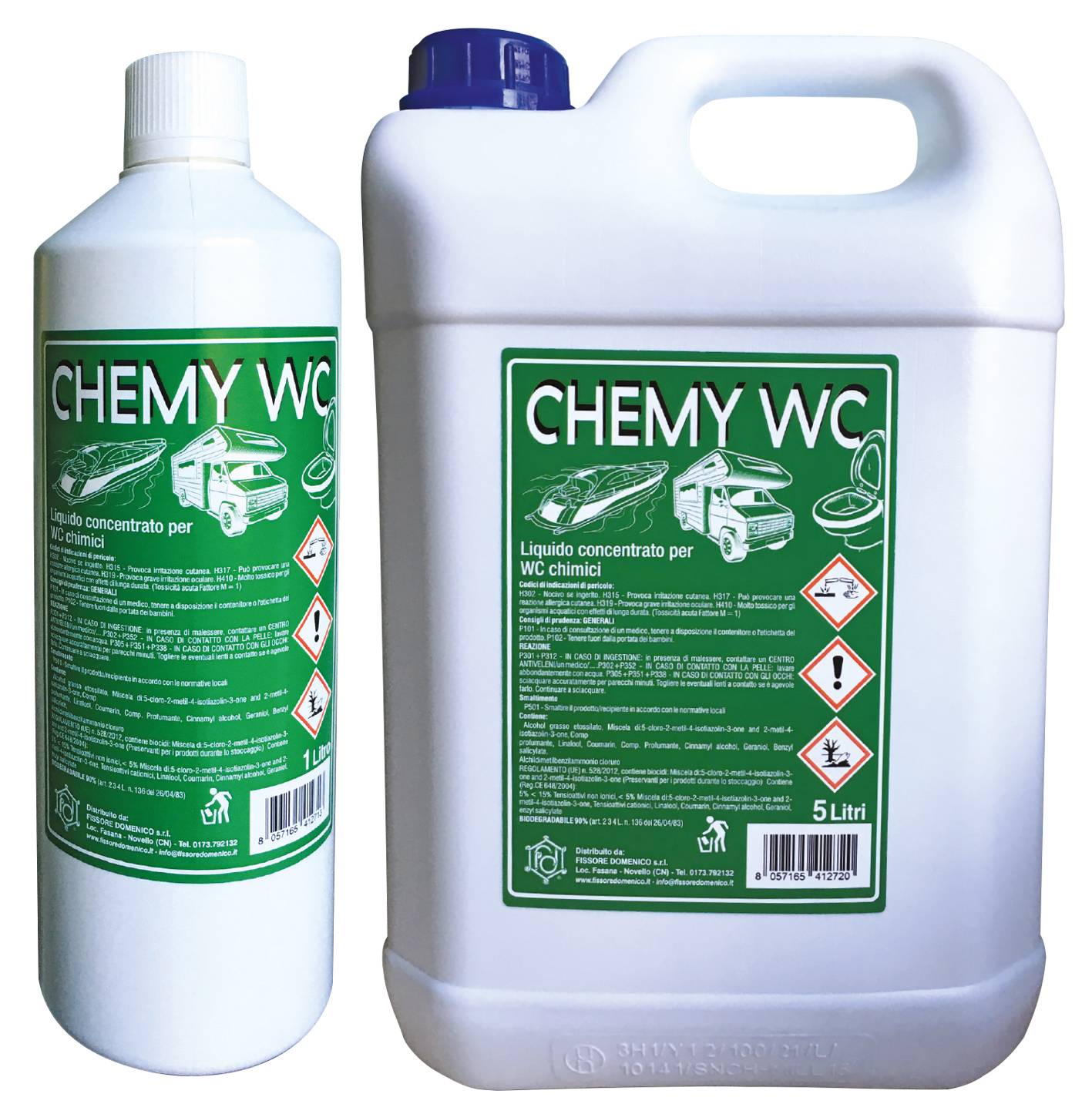 Liquido WC chimico 5 L