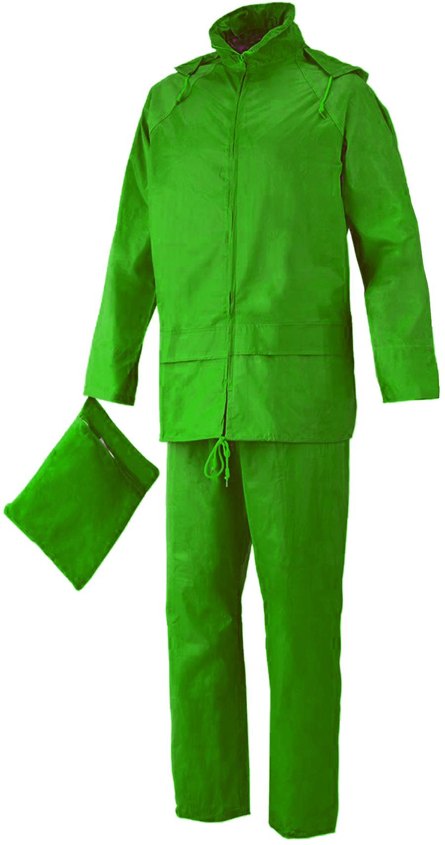 COMPLETO GIACCA E PANTALONE VERDE