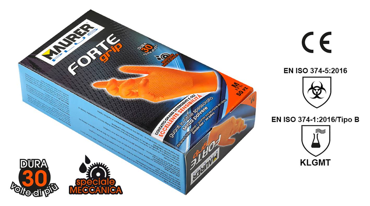 GUANTI IN NITRILE FORTE GRIP