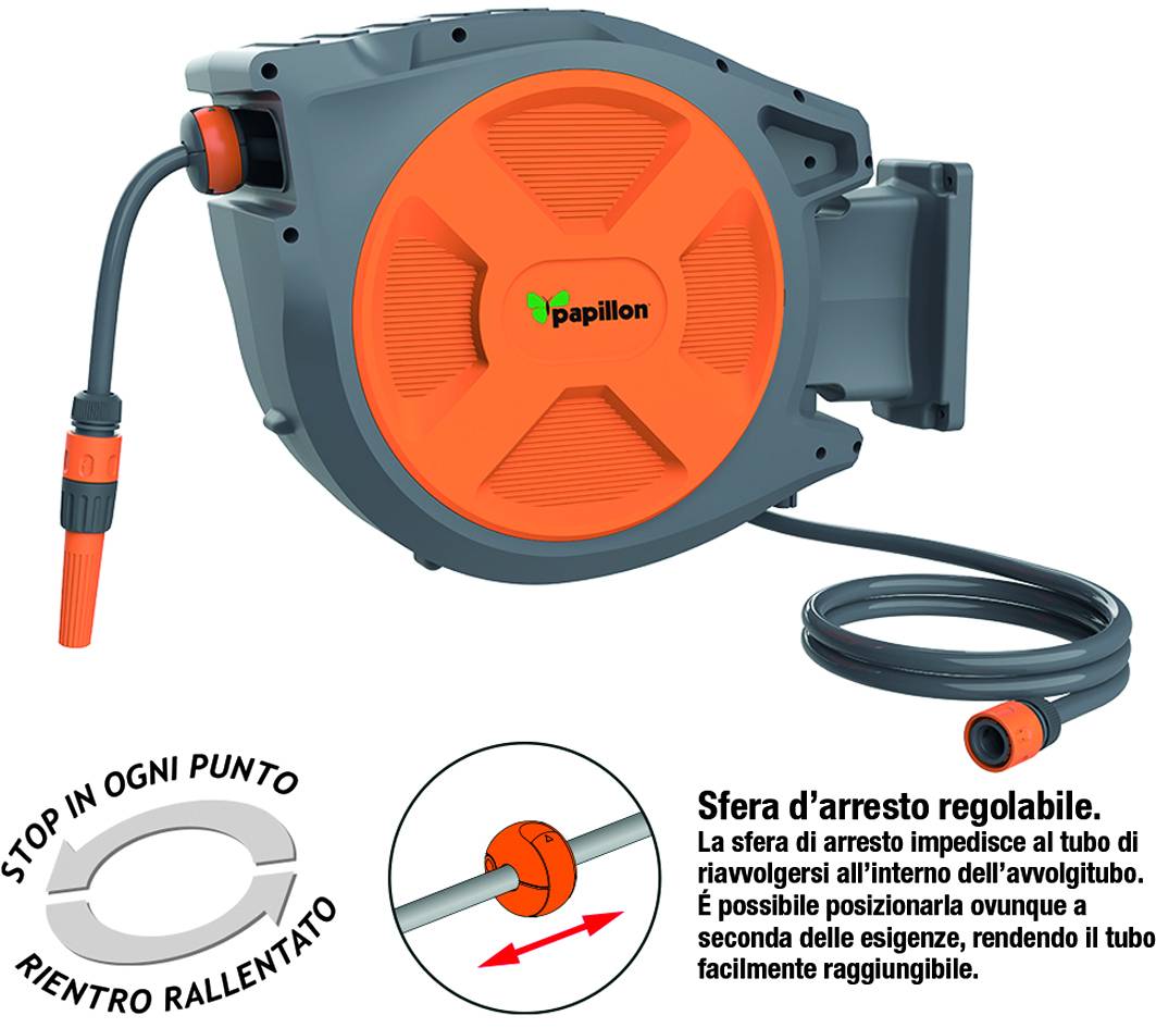 AVVOLGITUBO AUTOMATICO A MURO
