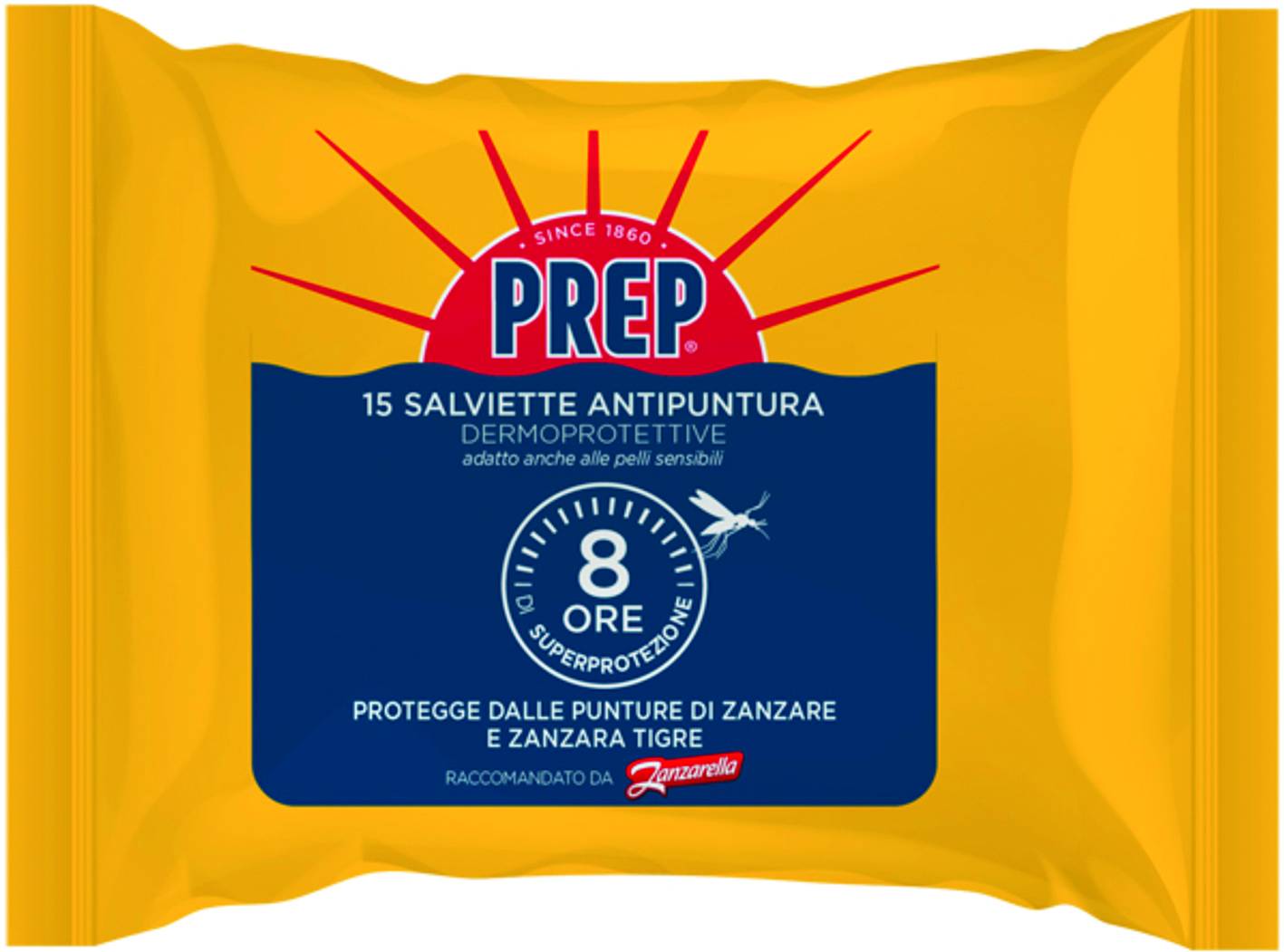 SALVIETTE ANTIPUNTURA REPELLENTI