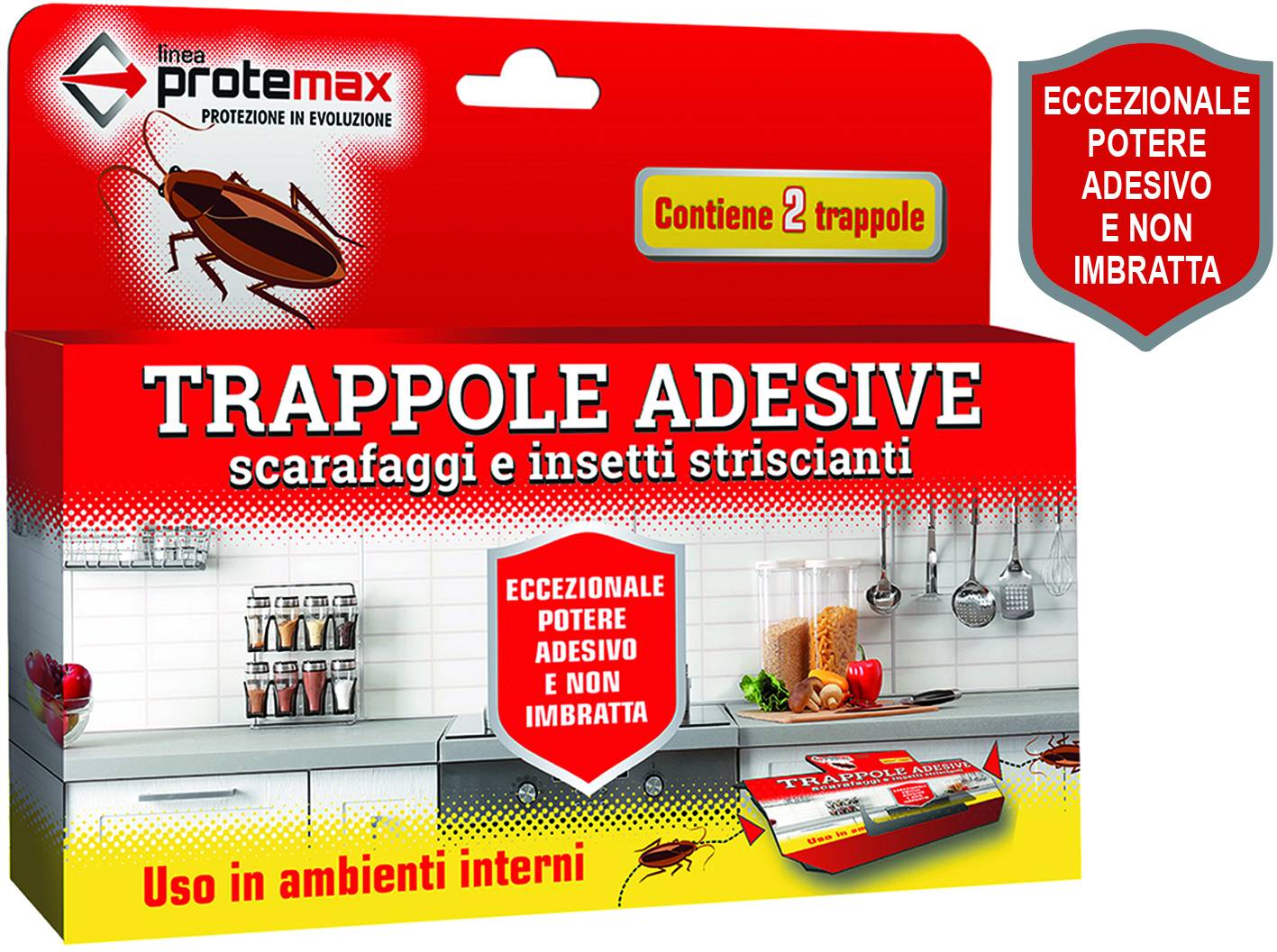 TRAPPOLA ADESICA SCARAFAGGI