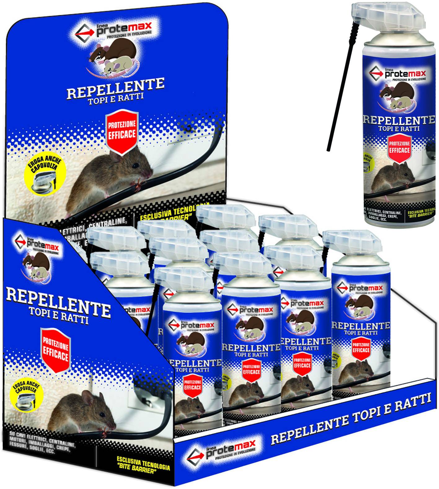 REPELLENTE ANTIMORSO TOPI E RATTI