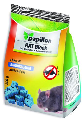 TOPICIDA RAT BLOCK BLU