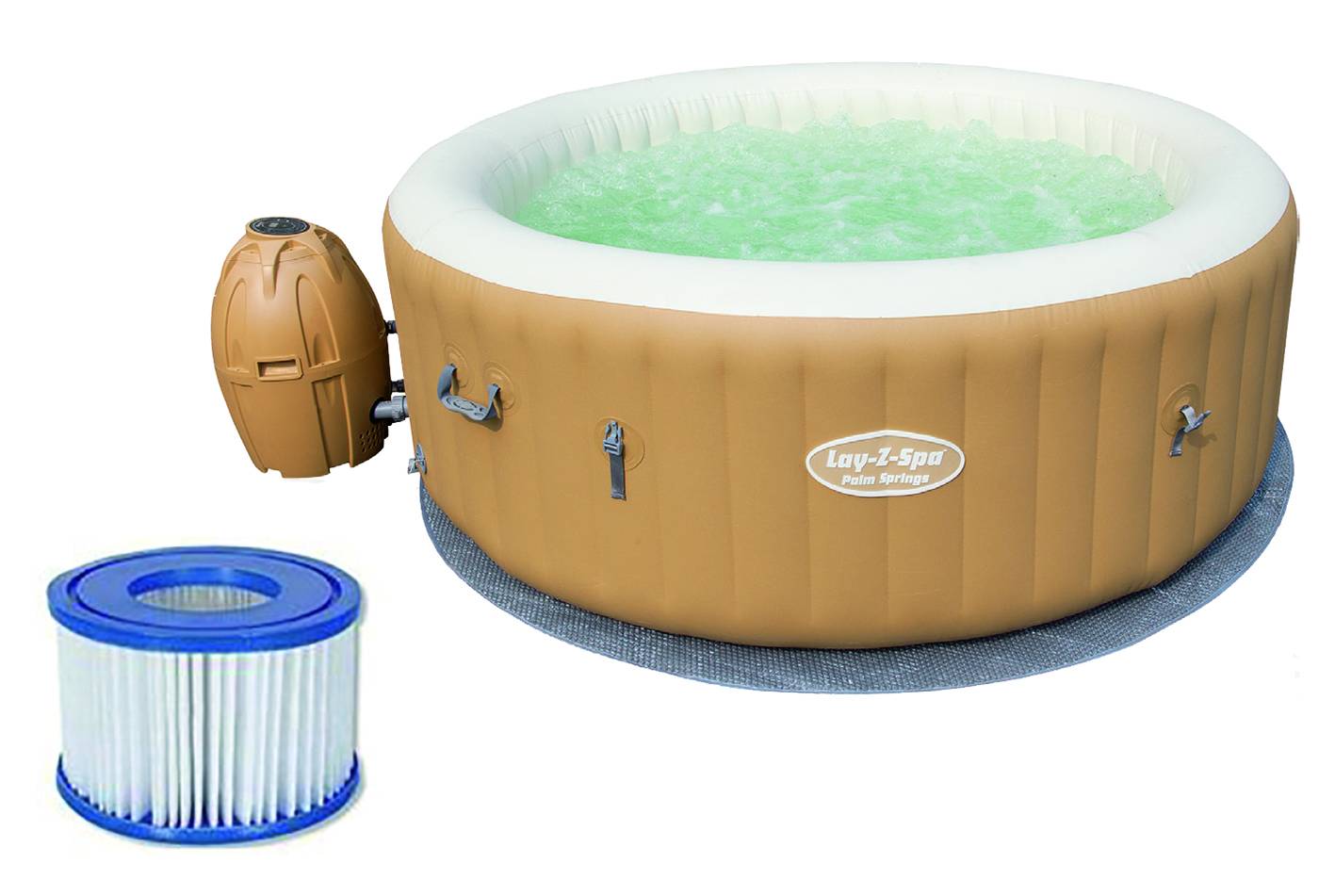 PISCINA IDROMASSAGGIO LAY-Z-SPA