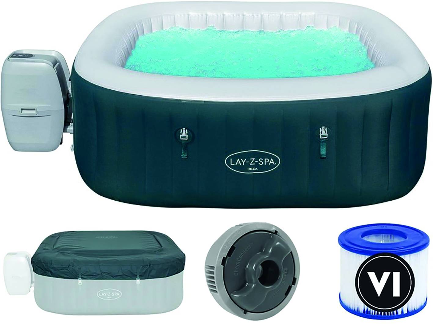 PISCINA IDROMASSAGGIO LAY-Z-SPA IBIZA