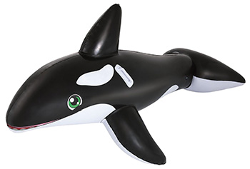 CAVALCABILE ORCA JUMBO WHALE RIDE-ON