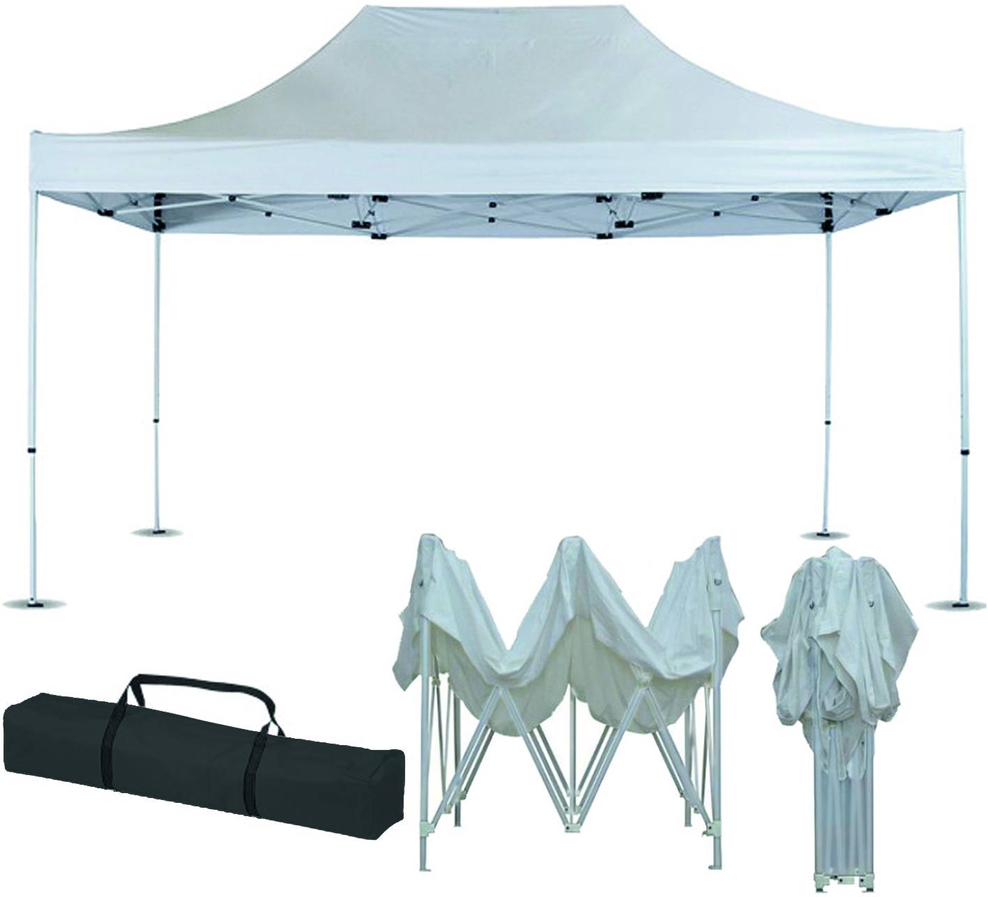 GAZEBO PIEGHEVOLE MERCATO