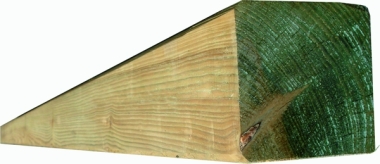 PILASTRO IN LEGNO QUADRO *PAPILLON*