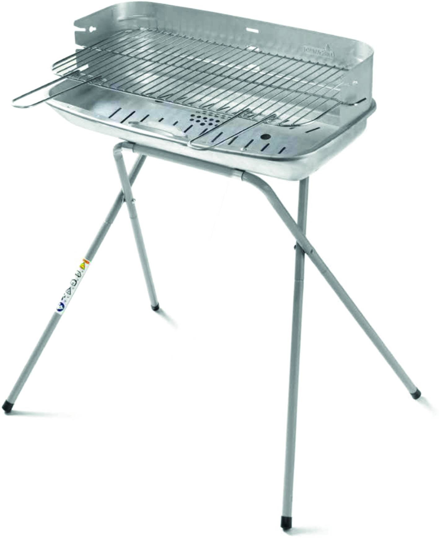 BARBECUE A CARBONELLA 60400 ALLUMINIO