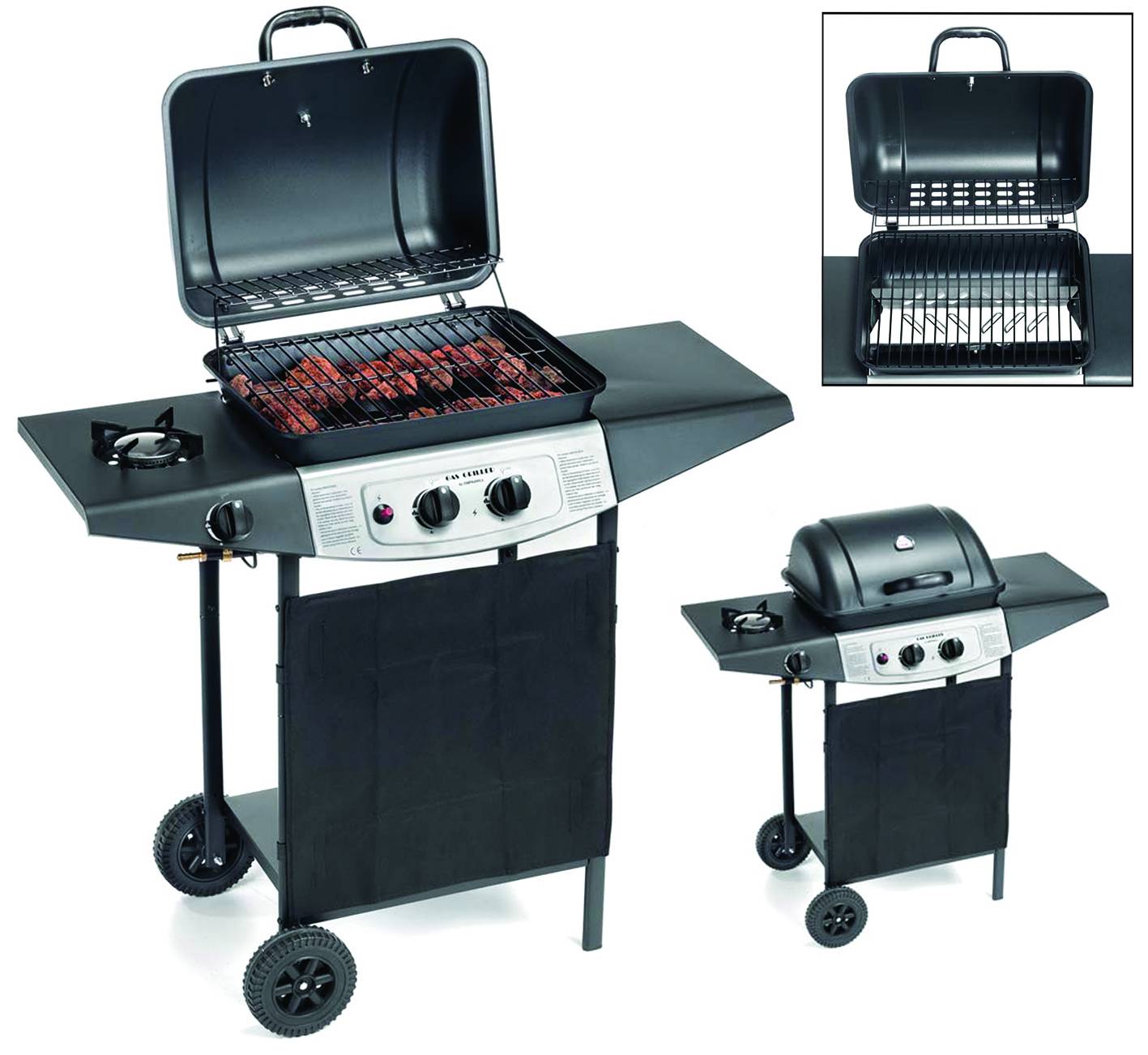 BARBECUE A GAS/ROCCIA LAVICA DOUBLE 4939