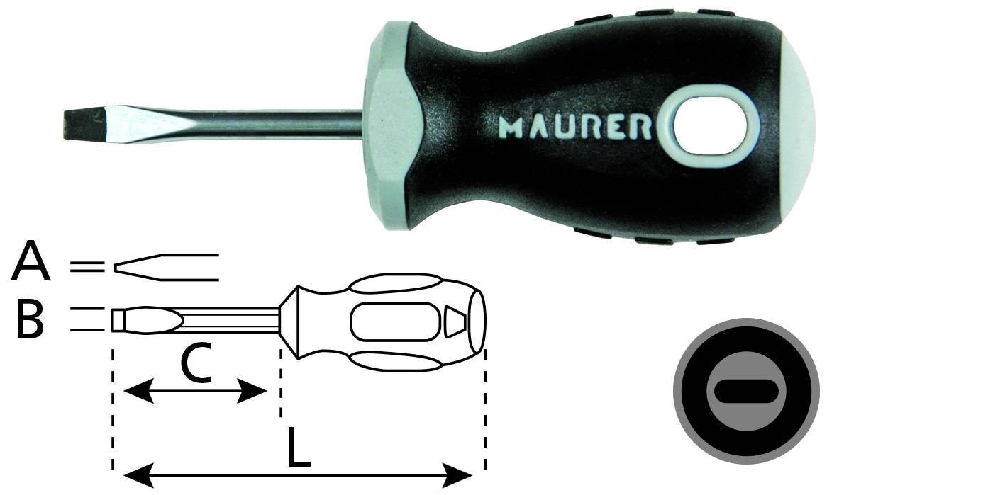 CACCIAVITE NANO A TAGLIO *MAURER PLUS*