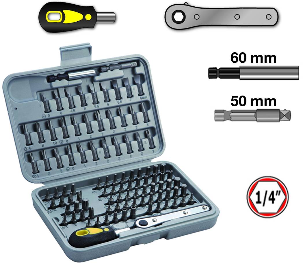 ASSORTIMENTO INSERTI + CACCIAVITE