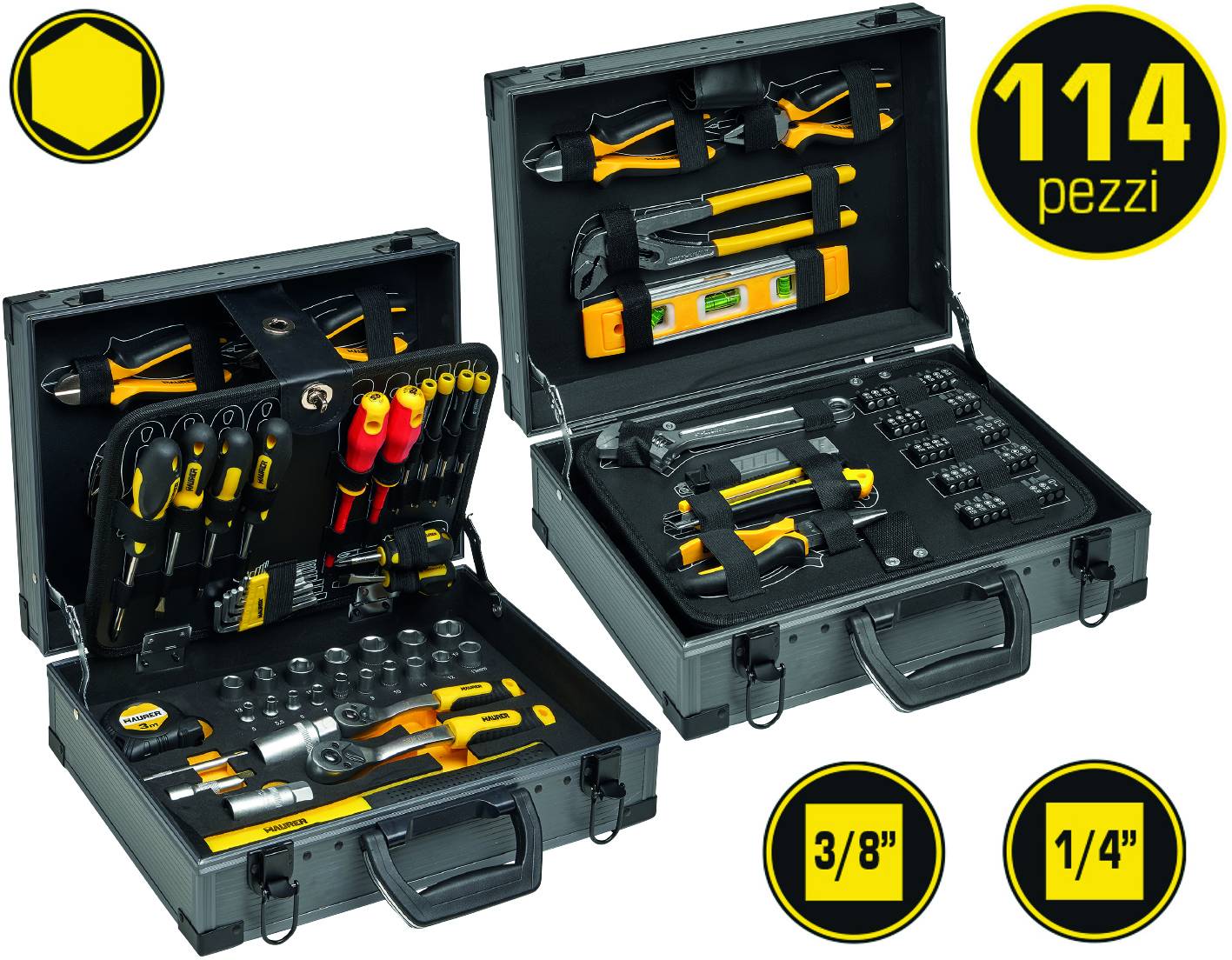 ASSORTIMENTO CHIAVI BUSSOLA BITS+UTENSIL