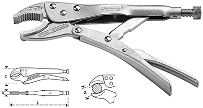 PINZA GRIP GANASCE CURVE *MAURER PLUS*