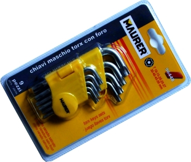 ASSORTIMENTO CHIAVE TORX *MAURER*
