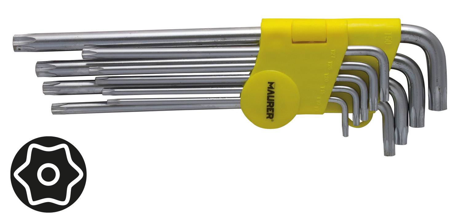 ASSORTIMENTO TORX LUNGHE *MAURER*