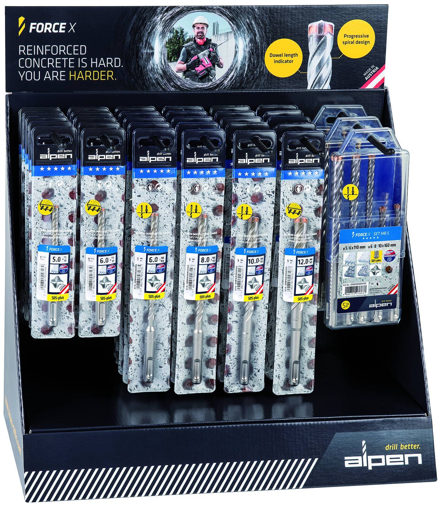 MODULO PUNTE SDS PLUS FORCE X
