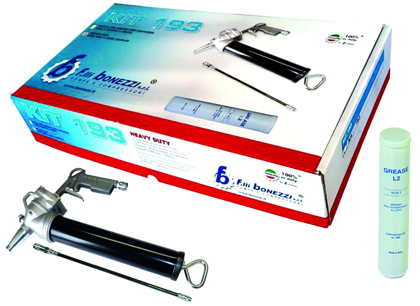 KIT INGRASSATORE PNEUMATICO