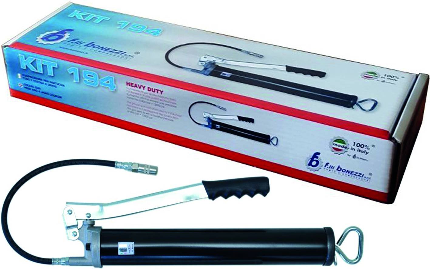 KIT INGRASSATORE MANUALE + CARTUCCIA