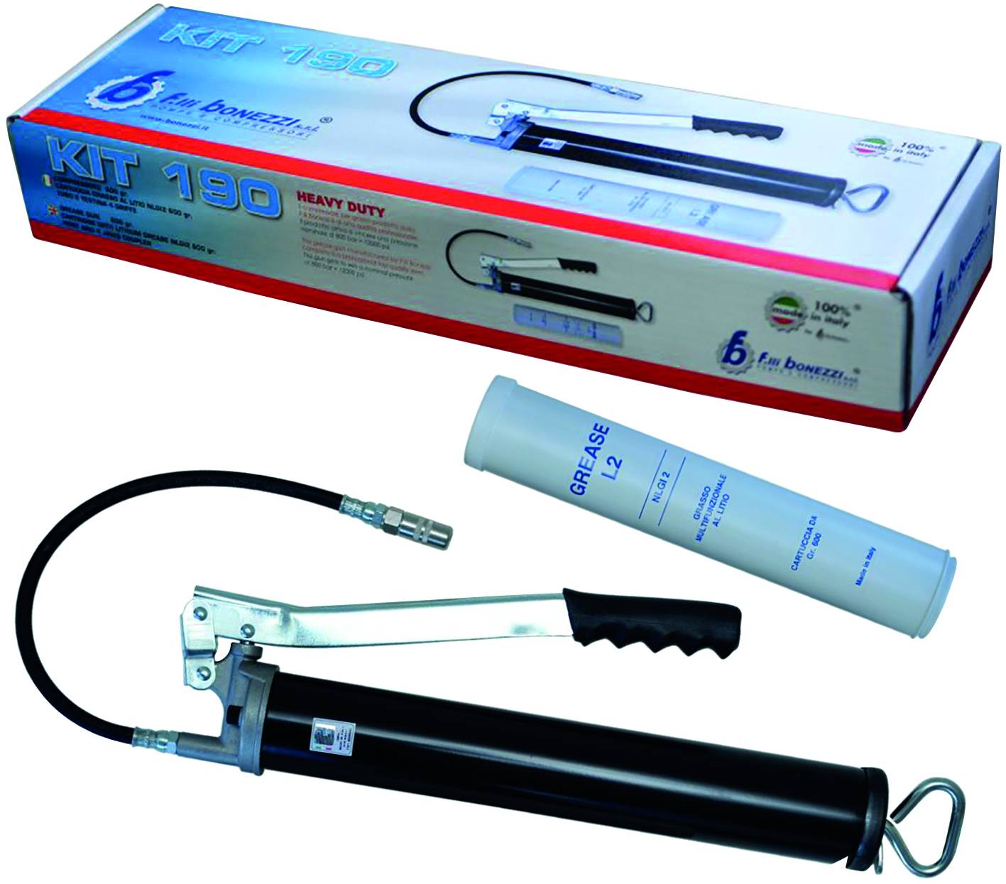 KIT INGRASSATORE MANUALE + CARTUCCIA