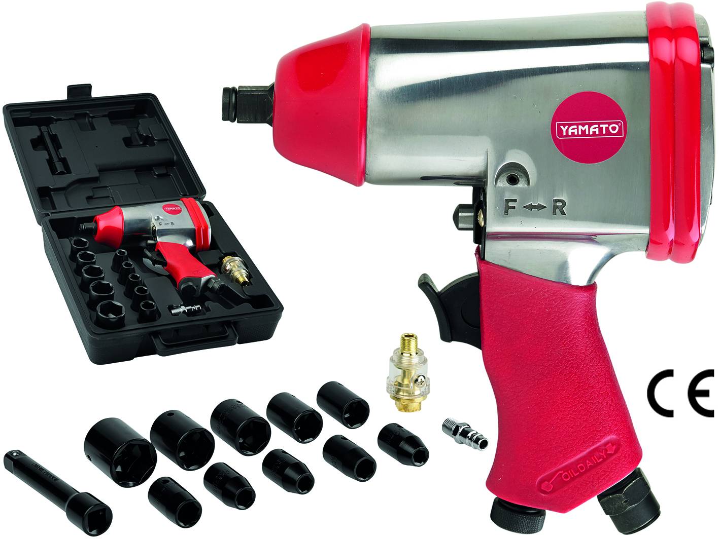 AVVITATORE AD IMPULSI PNEUMATIVO IN KIT