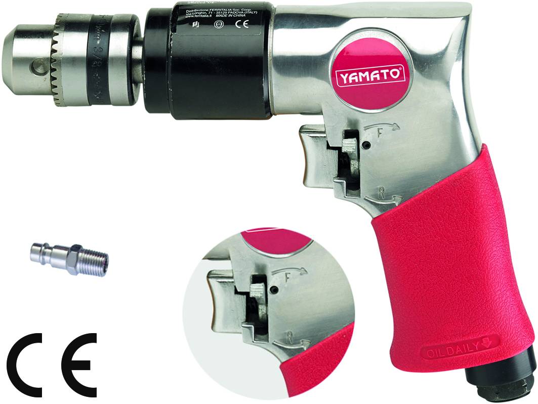 TRAPANO PNEUMATICO REVERSIBILE