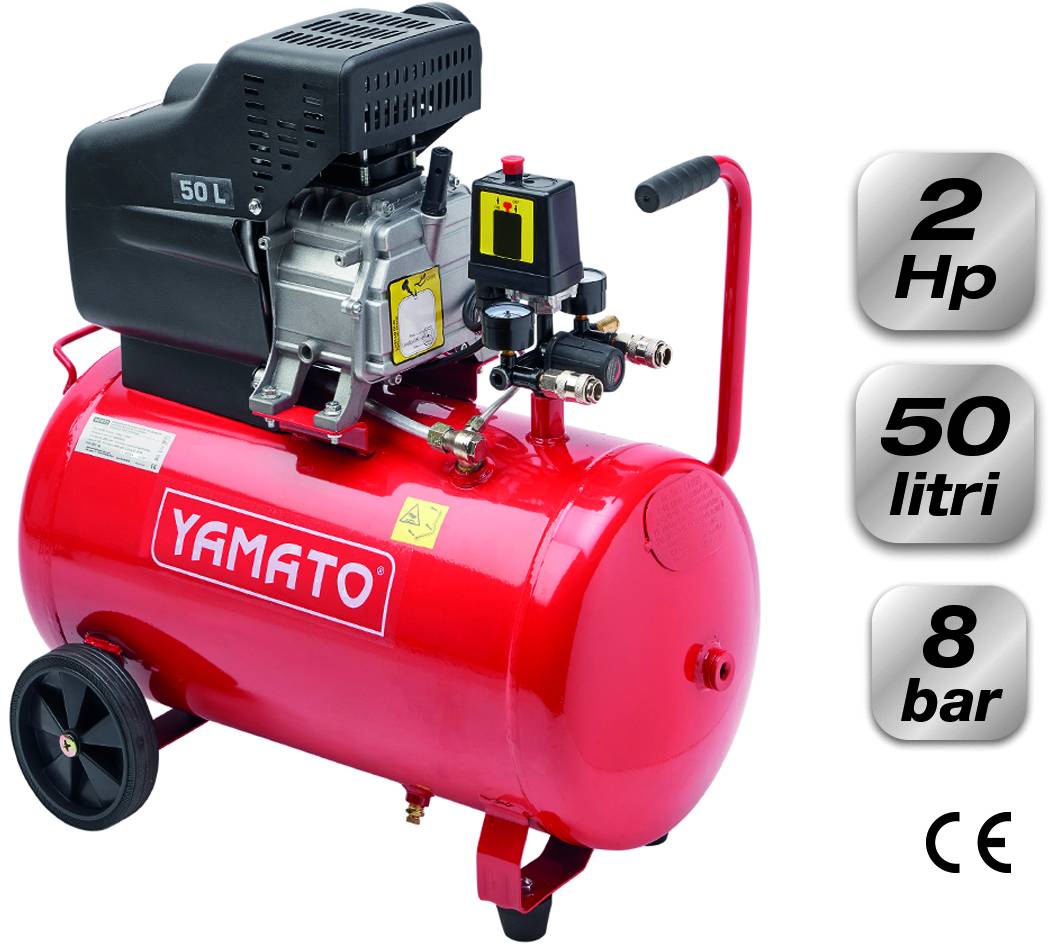 COMPRESSORE LUBRIFICATO 50 LITRI