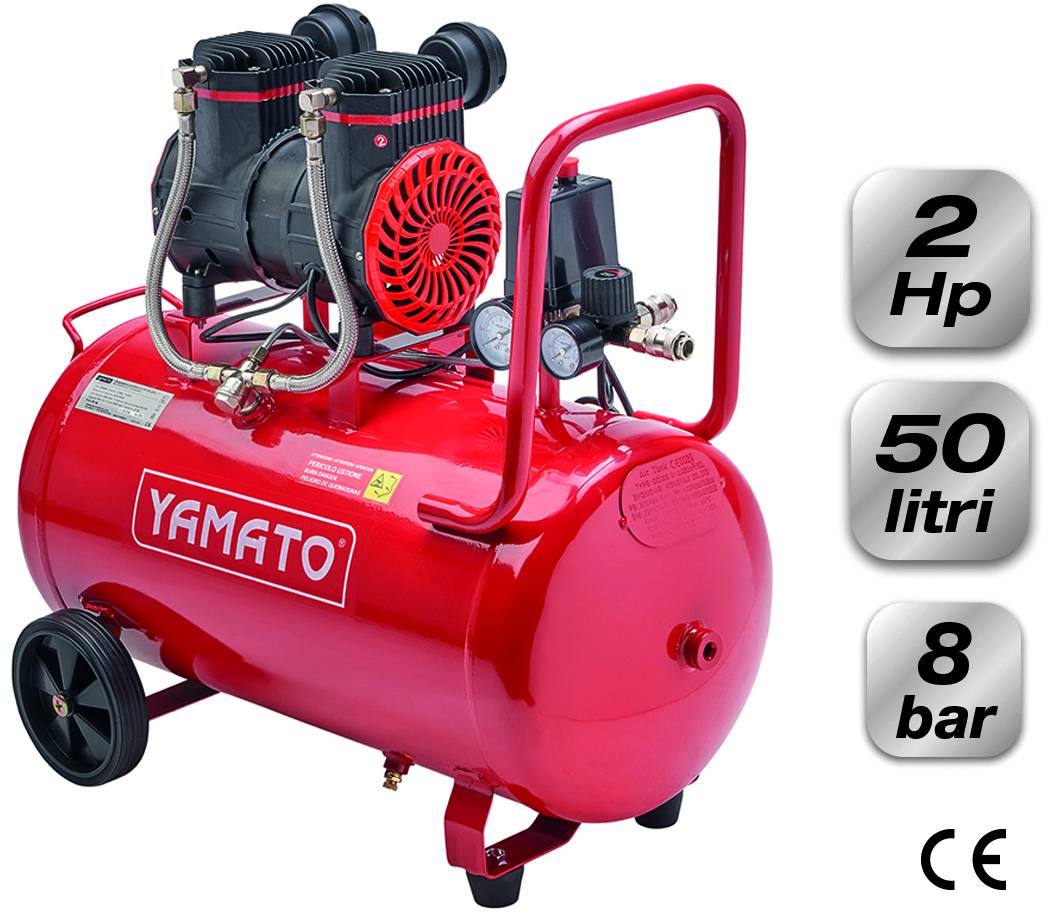 COMPRESSORE SILENZIATO 50 LITRI