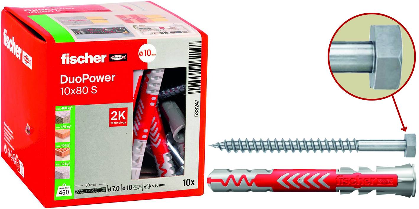 TASSELLO DUOPOWER MAGGIORATO CON VITE TE