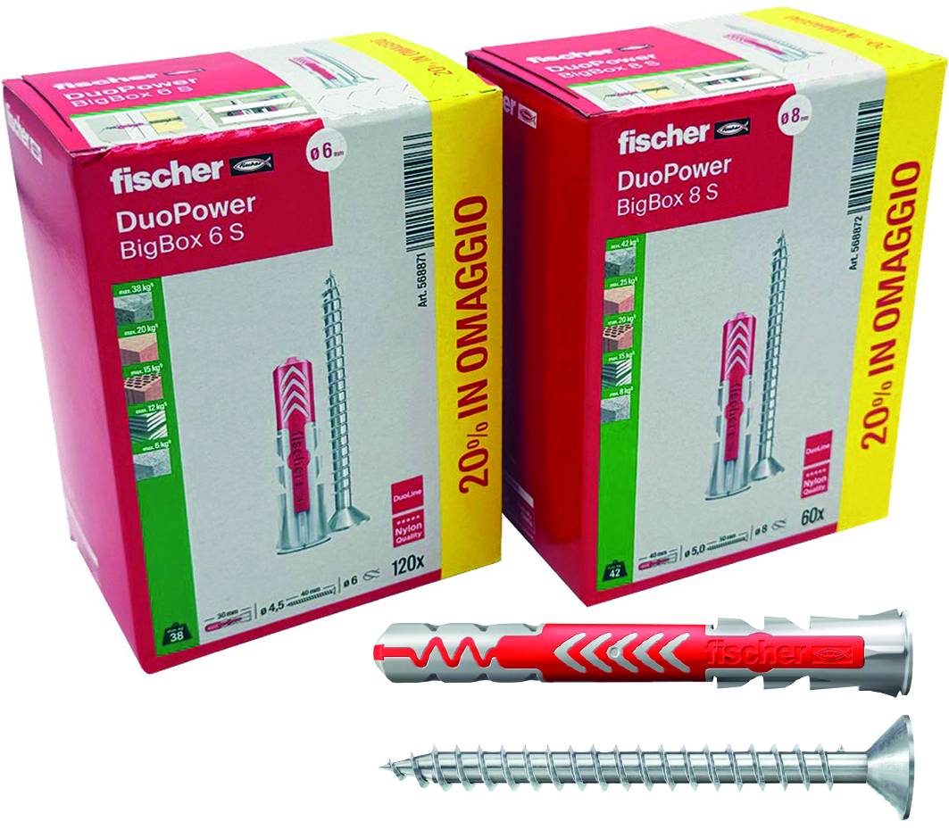 PROMO TASSELLI DUOPOWER CON VITE