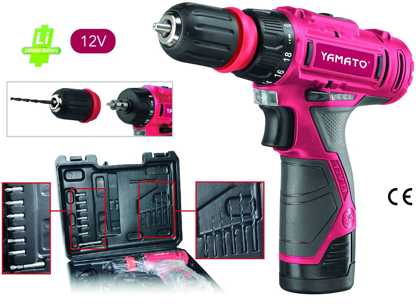 TRAPANO AVVITATORE A BATTERIA